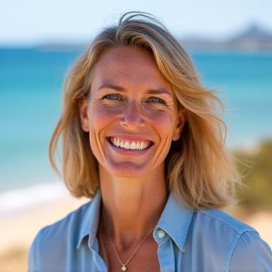 Portræt af Mette Jensen, guide for havlivsture.